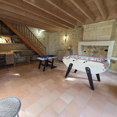Spacieux Pour 8 Personnes En Dordogne Avec Grand Jardin - Fr-1-616-545 Feriehus Minzac